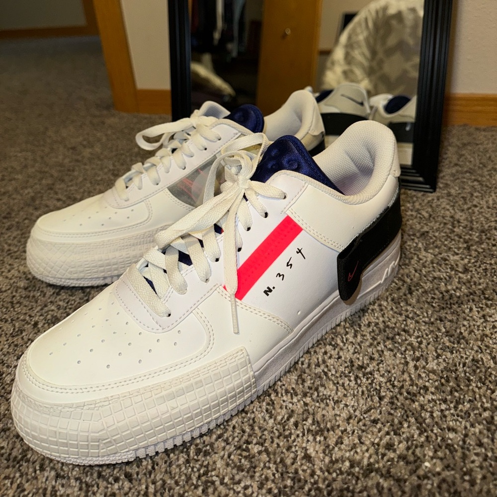 Nike AIR FORCE 1 Low Drop Type 'SUMMIT WHITE' N.354 Sneakers